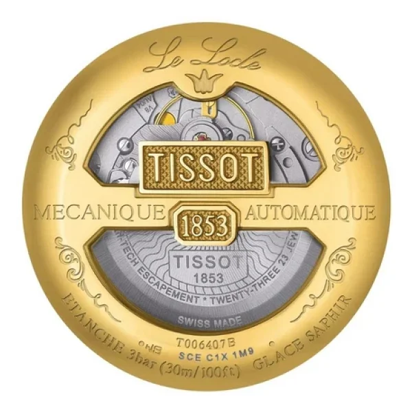 Tissot Le Locle Powermatic 80 T006.407 Deri Kordon Erkek Kol Saati - Görsel 8