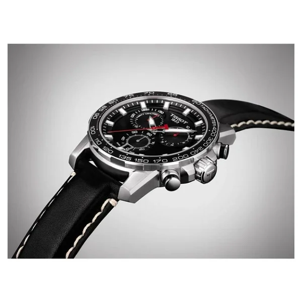 Tissot Supersport Chrono T125.617.16.051.00 Deri Kordon Siyah-Gri Erkek Kol Saati - Görsel 6