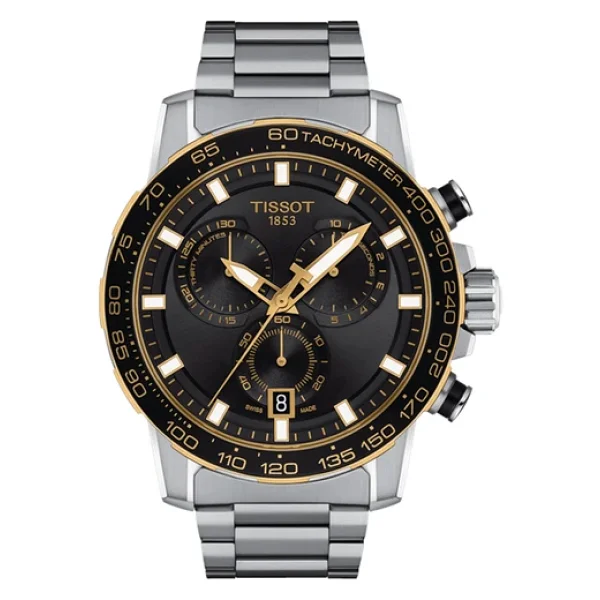 Tissot Supersport Chrono T125.617 Çelik Kordon Erkek Kol Saati - Görsel 3
