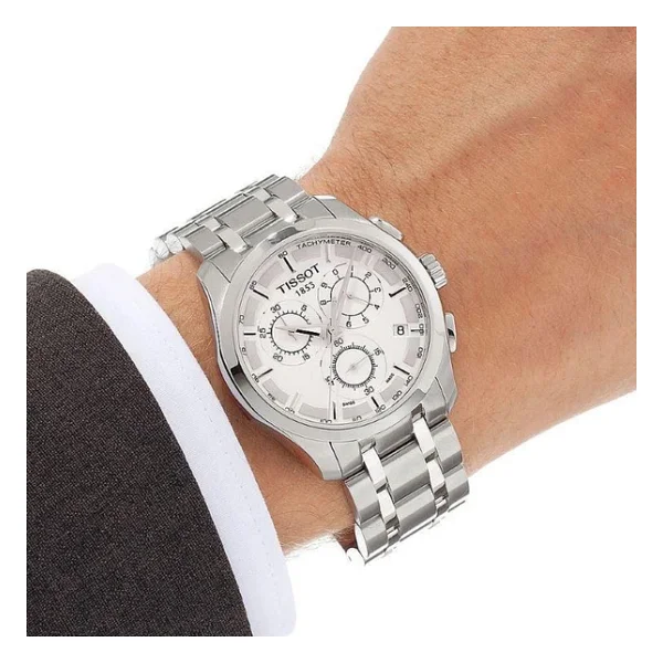 Tissot Couturier Chronograph T0356171103100 Erkek Kol Saati T035.617.11.031.00 - Görsel 3