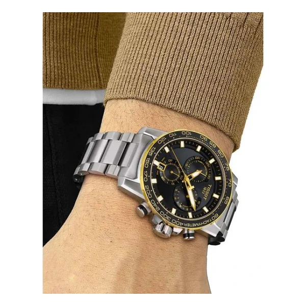 Tissot Supersport Chrono T125.617 Çelik Kordon Erkek Kol Saati - Görsel 4