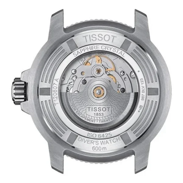 Tissot Seastar 2000 Professional Powermatic 80 T120.607.17.441.00 Kauçuk Kordon Siyah-Gri Erkek Kol Saati - Görsel 2