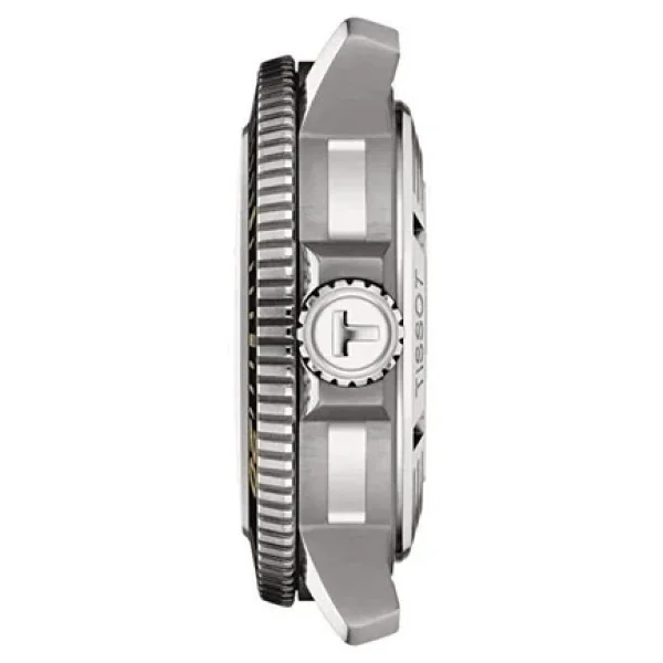 Tissot Seastar 2000 Professional Powermatic 80 T120.607.17.441.01 Kauçuk Kordon Siyah-Gold Erkek Kol Saati - Görsel 3