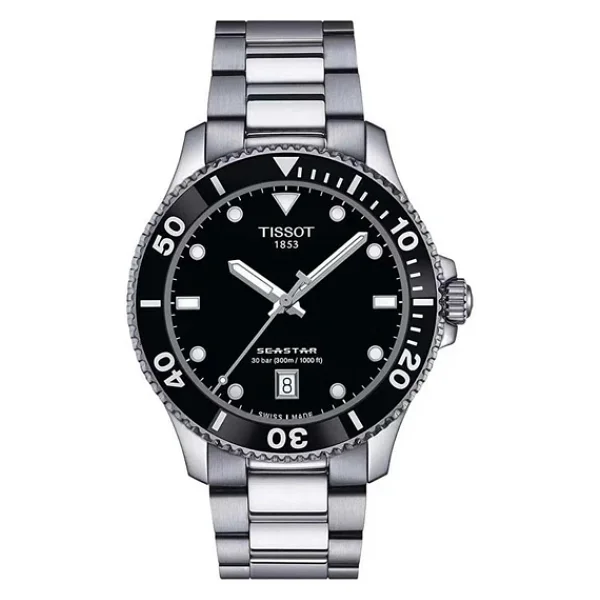 Tissot Seastar 1000 T120.410.11.051.00 Çelik Kordon Siyah Erkek Kol Saati - Görsel 4