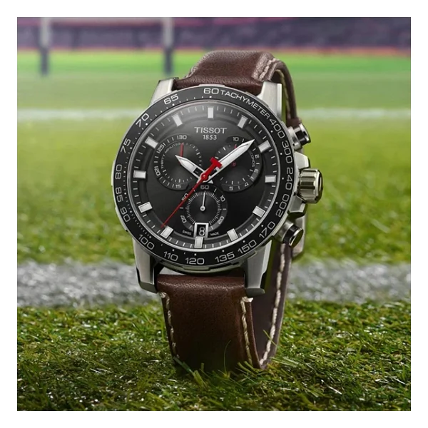 Tissot Supersport Chrono T125.617 Deri Kordon Erkek Kol Saati - Görsel 7