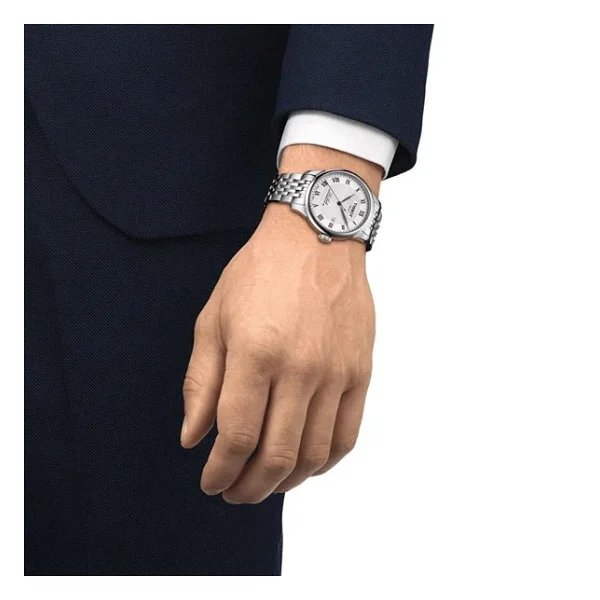 Tissot Le Locle Powermatic T006.407.11.033.00 Çelik Kordon Gümüş Erkek Kol Saati - Görsel 7