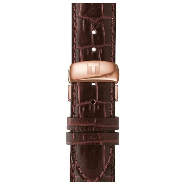 Tissot Le Locle Powermatic 80 T006.407.36.033.00 Deri Kordon Kahverengi-Rose Gold Erkek Kol Saati - Görsel 5