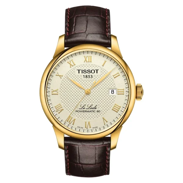 Tissot Le Locle Powermatic 80 T006.407 Deri Kordon Erkek Kol Saati - Görsel 7