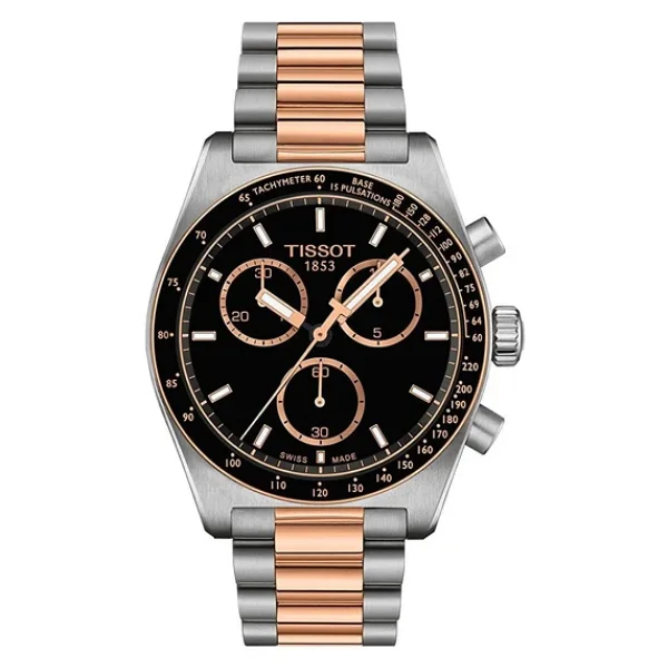 Tissot PR516 40mm T149.417.22.051.01 Siyah-Rose Gold Erkek Kol Saati - Görsel 3