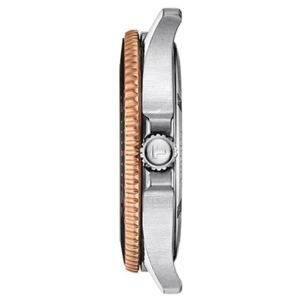 Tissot Seastar 1000 T120.410.22.051.01 Çelik Kordon Siyah-Rose Gold Erkek Kol Saati - Görsel 2