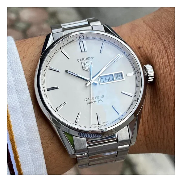 Tag Heuer Carrera WAR201B.BA0723 Çelik Kordon Gri Erkek Kol Saati - Görsel 5