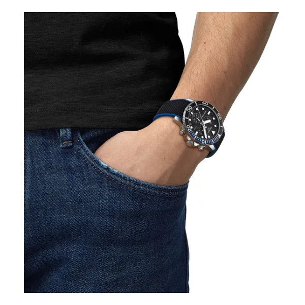 Tissot Seastar 1000 Chronograph T120.417.17.051.03 Kumaş Kordon Erkek Kol Saati - Görsel 5