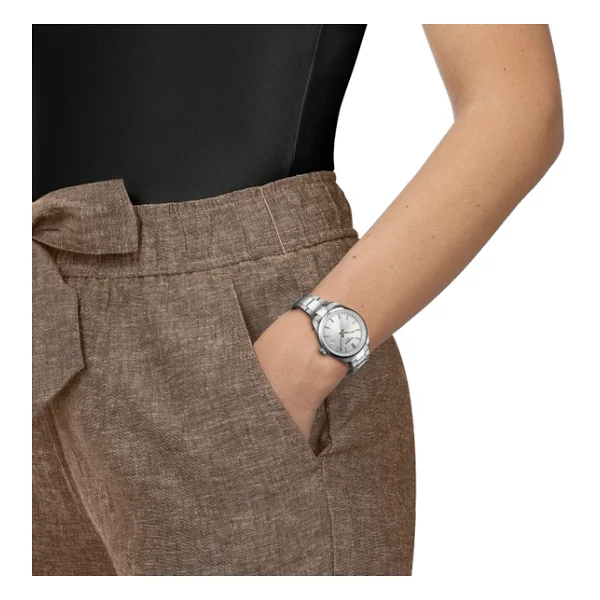 Tissot PR 100 Quartz 34mm T150.210.11.031.00 Çelik Kordon Gümüş Kadın Kol Saati - Görsel 8
