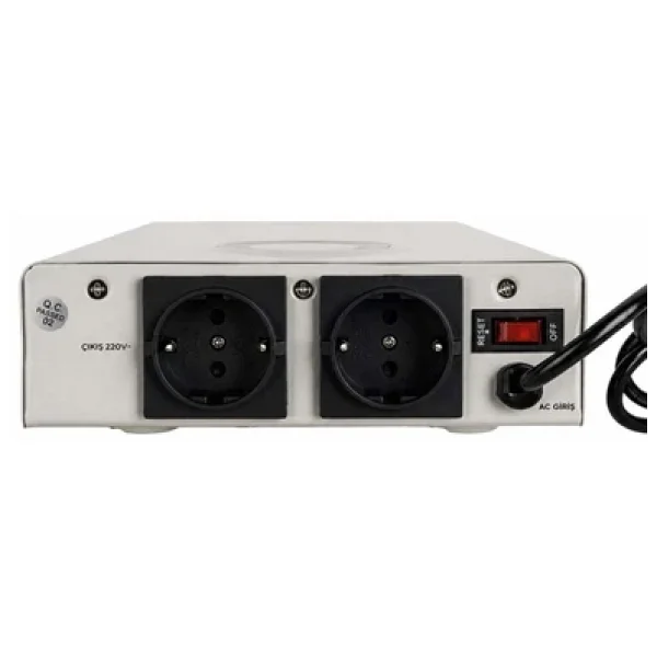 Powermaster SLIM-1500 Otomatik 900 Watt 1500VA Voltaj Regülatörü - Görsel 6