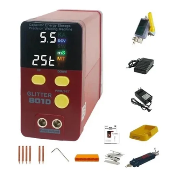Glitter 801D Şarjlı Pil Punto Kaynak Makinesi - Görsel 3