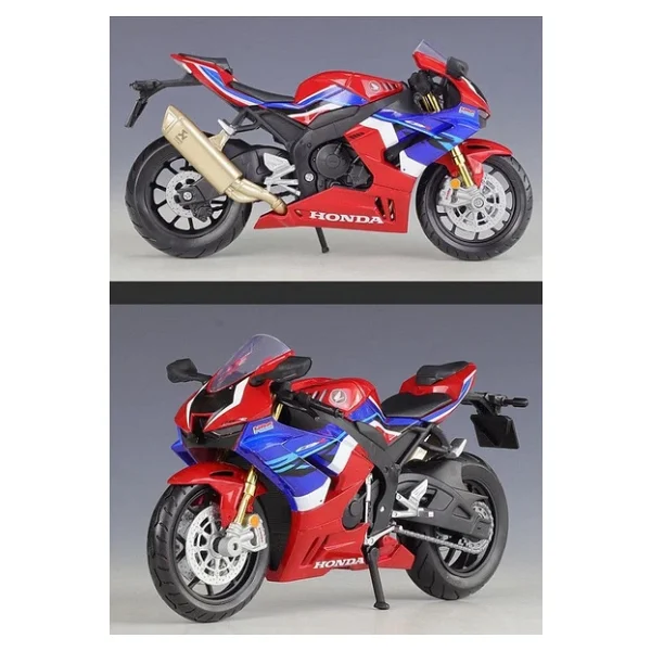 Hobbiez Lisanslı Honda Cbr1000rr-R Model Diecast 1/12 Ölçek Metal Motosiklet Araç - Görsel 4