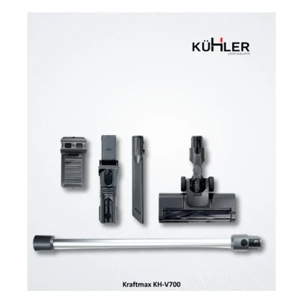Kühler Kraftmax KH-V700 Şarjlı Dikey Süpürge - Görsel 8