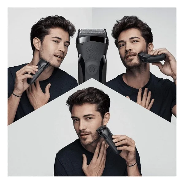 Braun Series 3 300 BT BLK Siyah 3in1 Tıraş Makinesi - Görsel 7