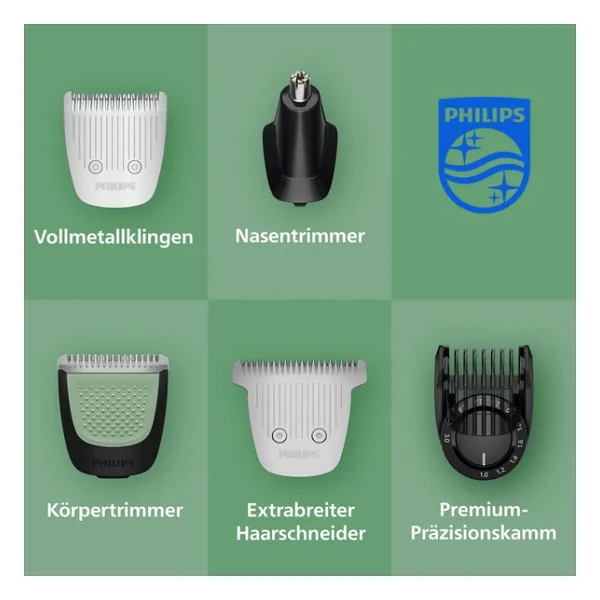 Philips Multigroom 9000 Serisi MG9561/30 23in1 Islak Kuru Erkek Bakım Seti - Görsel 5