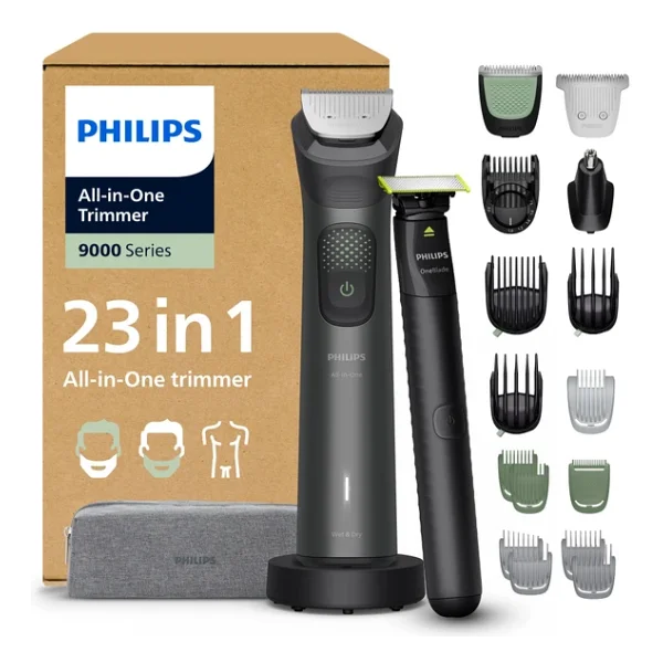 Philips Multigroom 9000 Serisi MG9561/30 23in1 Islak Kuru Erkek Bakım Seti - Görsel 2