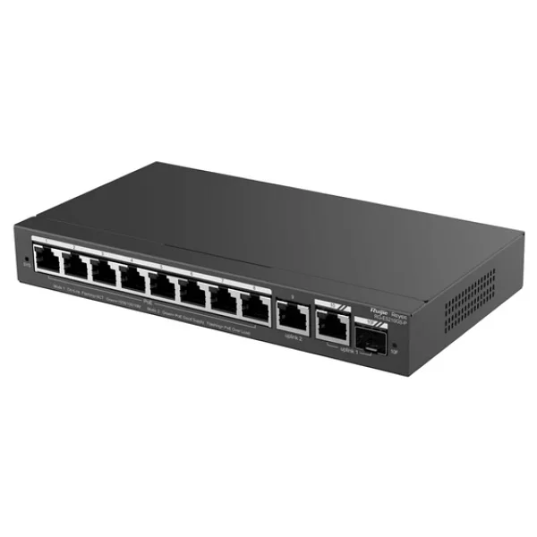 Ruijie Reyee RG-ES210GS-P 8 Port 10/100/1000 Mbps Gigabit PoE Switch - Görsel 4