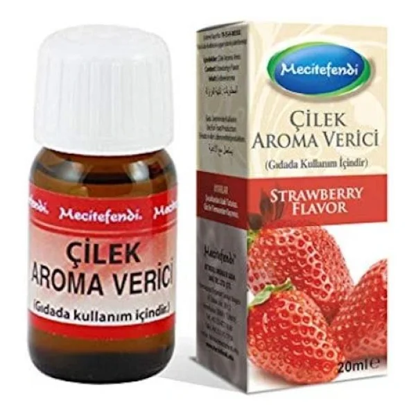 Mecitefendi Çilek Aroması 20 ml - Görsel 2