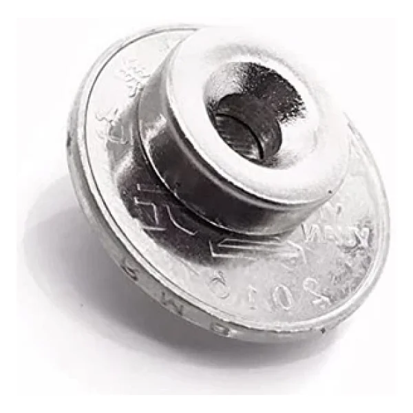 10 Adet Havşalı Delikli Neodyum Mıknatıs, 15X5 Mm - Görsel 2