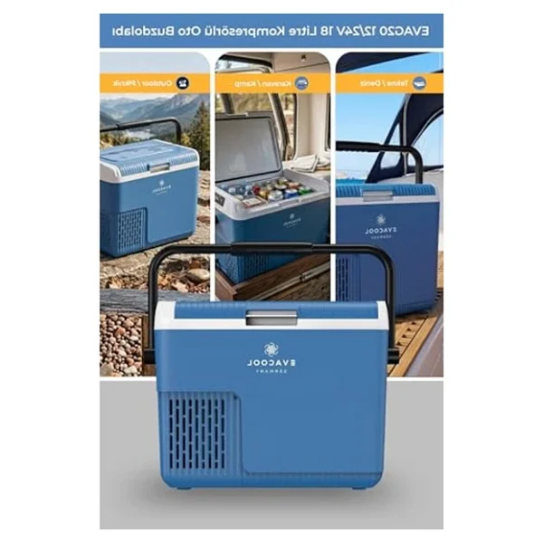 Kompakt Oto Buzdolabı, 12/24V, 18 Litre Kapasite, Taşınabilir - Görsel 7