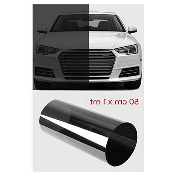 Cam Filmi Siyah Amerikan Çizilmez Orta ton 50 cm x 1 metre - Görsel 3