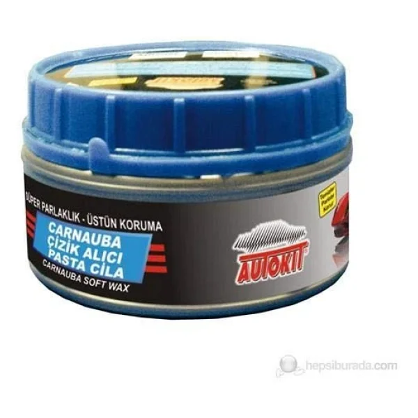 Autokit Carnauba Çizik Giderici Pasta Cila 230 Gr Mavi Kutu - Görsel 3