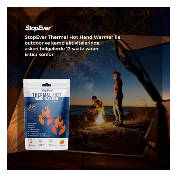 StopEver Thermal Hot El Isıtıcı 3lü Paket - Görsel 4