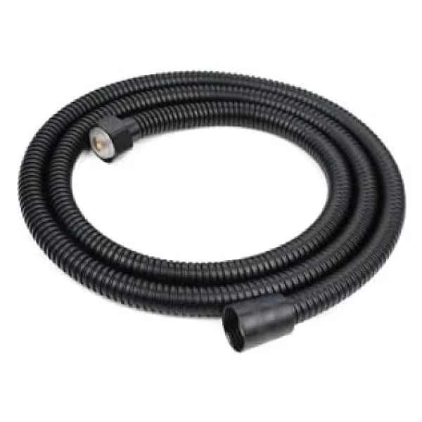 Mayaglory Örgülü Duş Hortumu Spiral Shower Hose, Siyah - Görsel 9