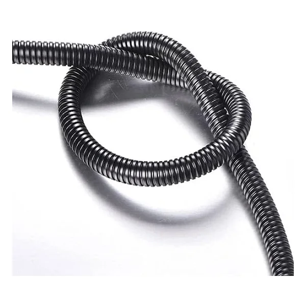 Mayaglory Örgülü Duş Hortumu Spiral Shower Hose, Siyah - Görsel 4