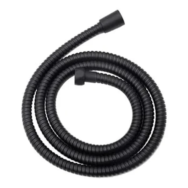 Mayaglory Örgülü Duş Hortumu Spiral Shower Hose, Siyah - Görsel 7