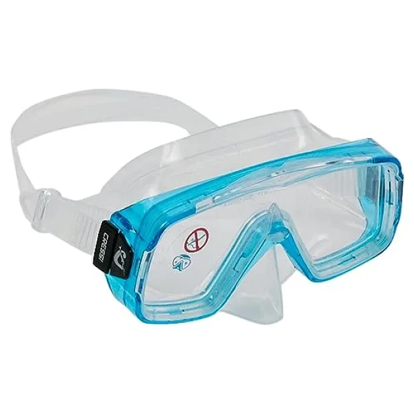 Cressi Sirena Maske Ve Mexico Şnorkel Set Blue-Clear - Görsel 7