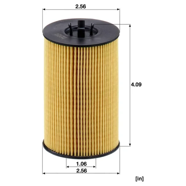 MANN-FILTER HU 7020 z Yağ Filtresi (VW Group) - Görsel 4