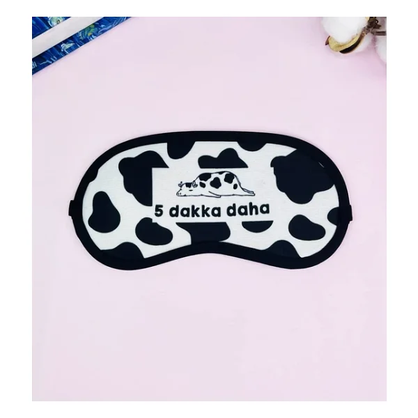 giftmoda İnek 5 Dakka Daha Tasarımlı Uyku Bandı - Görsel 3