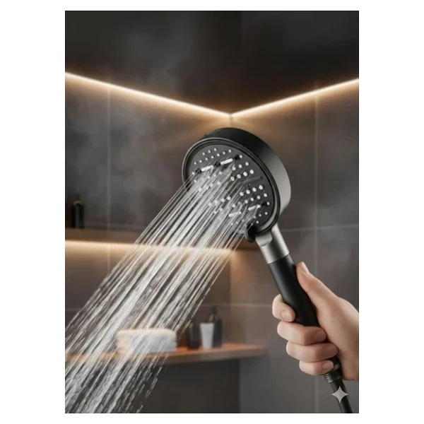 Mayaglory Multi 6 Fonksiyonlu Spa Etkili Filtreli Duş Başlığı Yüksek Basınçlı Su Tasarruflu Klor ve Kireç Önleyici El Duşu, Handshower (Çağdaş) - Görsel 2