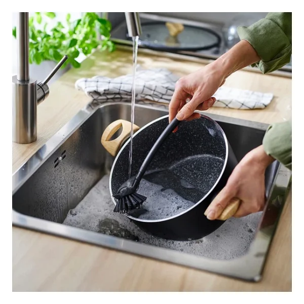 IKEA Rinnig bulaşık fırçası, koyu gri, 3'lü set - Görsel 5