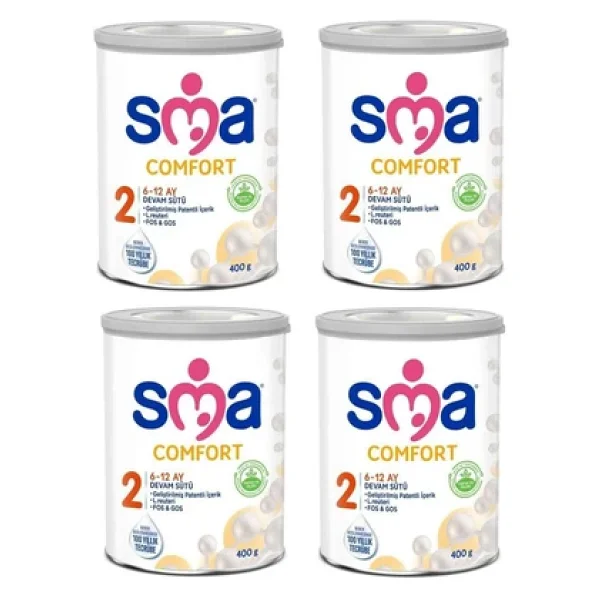 SMA Comfort 2 Devam Sütü 400 gr 4 Adet - Görsel 6