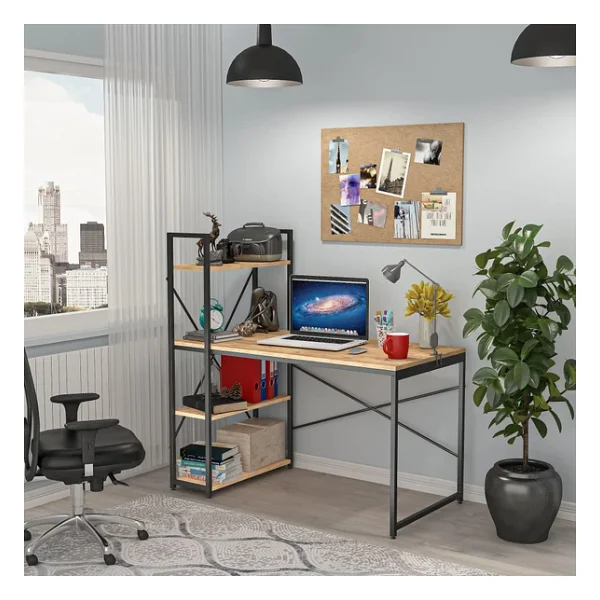 Dekorex CLM108 Kitaplıklı Çalışma Masası - Görsel 3