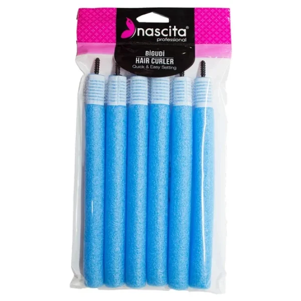 Nascita 1,6x20 mm 6lı Klipsli Esnek Bigudi - 48 - Görsel 4