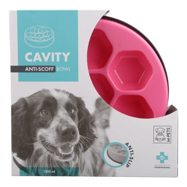 M-Pets Cavity 1.2 lt Yavaş Yeme Mama Kabı - Görsel 5