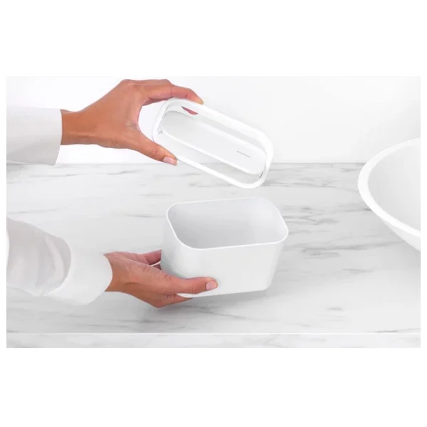 Brabantia Banyo Çöp Kutusu, Beyaz, Tek Boyut - Görsel 4
