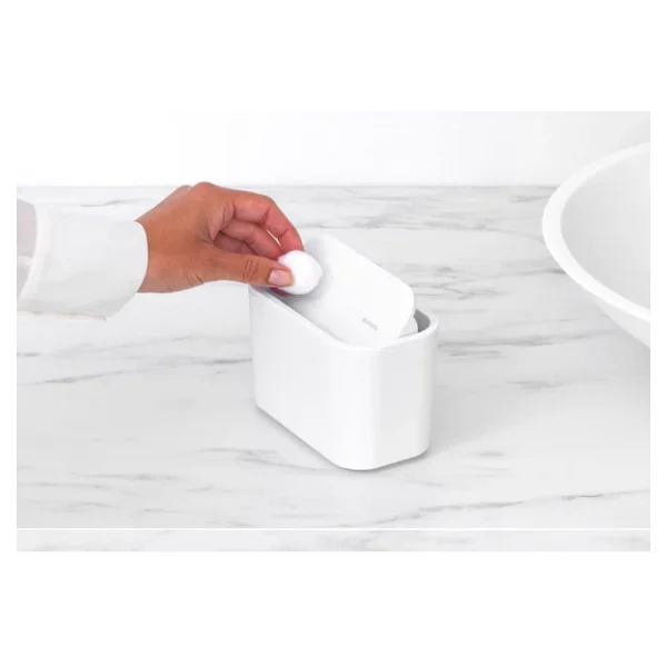 Brabantia Banyo Çöp Kutusu, Beyaz, Tek Boyut - Görsel 3