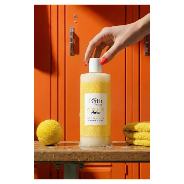 The Bath Factory Gold Aura Nemlendirici ve Besleyici Duş Jeli 400 ml - Görsel 6
