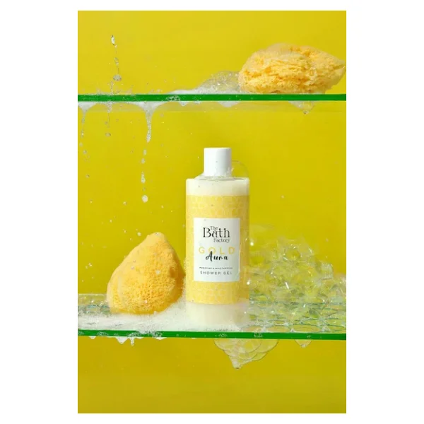 The Bath Factory Gold Aura Nemlendirici ve Besleyici Duş Jeli 400 ml - Görsel 7