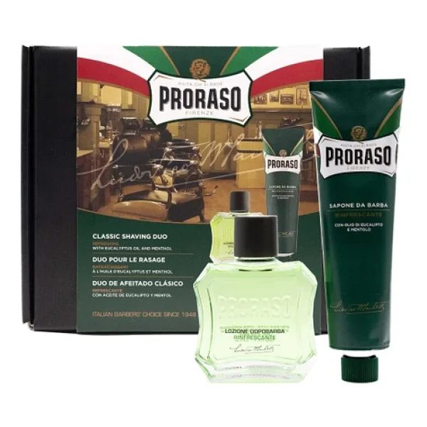 Proraso Duo Tıraş Kremi Ve Losyon Tıraş Seti Okaliptüs - Görsel 4