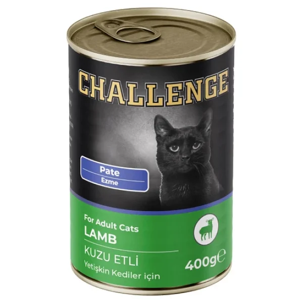 Challenge Pate Kuzu Etli 400 gr Yetişkin Konserve Kedi Maması - Görsel 2