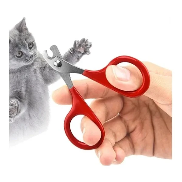 Jouis Kedi Tırnak Makası Çelik Ergonomik Tutuş Evcil Hayvan Köpek Tırnak Makası (Garantili) - Görsel 4